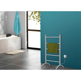 Templeton Freestanding or Wall Mount Hardwired/Plug-In Electric Towel Warmer