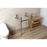 Fauceture Brass Console Sink Legs