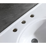 Templeton 31-Inch Ceramic Console Sink (8-Inch, 3-Hole)