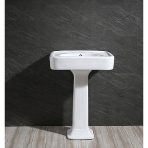 Robert Ceramic Pedestal Sink Base (VPB2268)