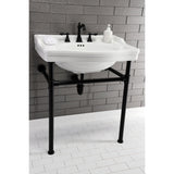 Fauceture Stainless Steel Console Sink Legs