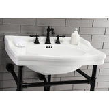 Fauceture Stainless Steel Console Sink Legs