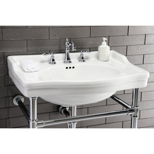 Fauceture Stainless Steel Console Sink Legs