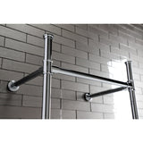 Fauceture Stainless Steel Console Sink Legs