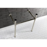 Fauceture Stainless Steel Console Sink Legs