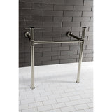 Fauceture Stainless Steel Console Sink Legs