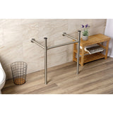 Fauceture Stainless Steel Console Sink Legs