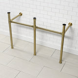 Imperial Stainless Steel Console Sink Legs