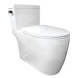 Courtyard Single-Flush 1.28 GPF Elongated One-Piece Toilet