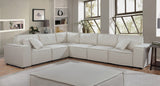 Janelle Modular Sectional Sofa in Beige Linen