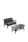 Bahamas Espresso Coffee Table and Loveseat Set