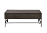 Ava 2 Piece Espresso MDF Lift Top Coffee and End Table Set