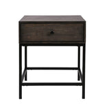 Ava 2 Piece Espresso MDF Lift Top Coffee and End Table Set