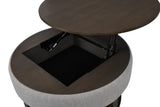 Jonah 2 Piece Light Brown MDF Lift Top Coffee and End Table Set