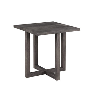 Moseberg Rustic Wood End Table