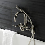 Concord Wall Mount Clawfoot Tub Faucet