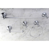 American Classic 4-Piece 18-Inch Towel Bar Bathroom Accessory Set