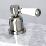 Paris Two-Handle 3-Hole Deck Mount Widespread Bathroom Faucet with Brass Pop-Up Drain