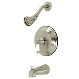 Single-Handle 3-Hole Wall Mount Tub and Shower Faucet Trim Only