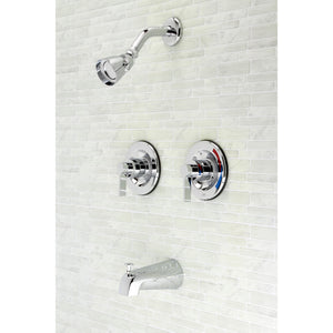 NuvoFusion Double-Handle Pressure Balanced Tub and Shower Faucet