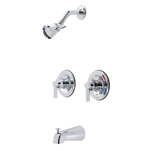 NuvoFusion Double-Handle Pressure Balanced Tub and Shower Faucet