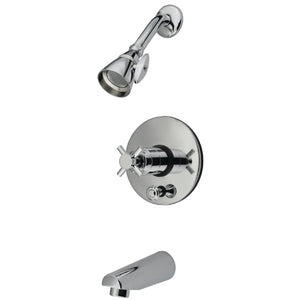 Concord Single-Handle 3-Hole Wall Mount Tub and Shower Faucet