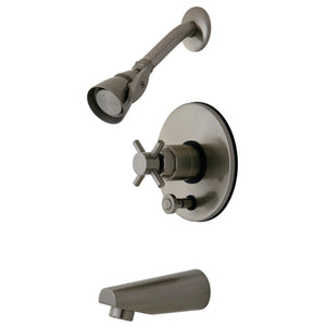 Concord Single-Handle 3-Hole Wall Mount Tub and Shower Faucet