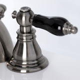 Duchess Two-Handle 3-Hole Deck Mount Mini-Widespread Bathroom Faucet with Plastic Pop-Up