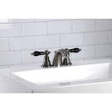 Duchess Two-Handle 3-Hole Deck Mount Mini-Widespread Bathroom Faucet with Plastic Pop-Up