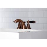 Duchess Two-Handle 3-Hole Deck Mount Mini-Widespread Bathroom Faucet with Plastic Pop-Up