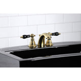 Duchess Two-Handle 3-Hole Deck Mount Mini-Widespread Bathroom Faucet with Plastic Pop-Up