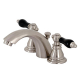 Duchess Two-Handle 3-Hole Deck Mount Mini-Widespread Bathroom Faucet with Plastic Pop-Up