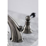 Duchess Two-Handle 3-Hole Deck Mount Widespread Bathroom Faucet with Retail Pop-Up Drain