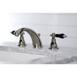 Duchess Two-Handle 3-Hole Deck Mount Widespread Bathroom Faucet with Retail Pop-Up Drain