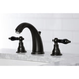 Duchess Two-Handle 3-Hole Deck Mount Widespread Bathroom Faucet with Retail Pop-Up Drain