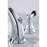 Duchess Two-Handle 3-Hole Deck Mount Widespread Bathroom Faucet with Retail Pop-Up Drain