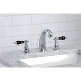 Duchess Two-Handle 3-Hole Deck Mount Widespread Bathroom Faucet with Retail Pop-Up Drain