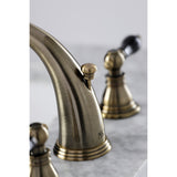 Duchess Two-Handle 3-Hole Deck Mount Widespread Bathroom Faucet with Retail Pop-Up Drain