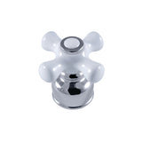 Porcelain Cross Handle, Diverter for Tub and Shower Faucet