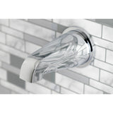 Metropolitan Triple-Handle Tub and Shower Faucet