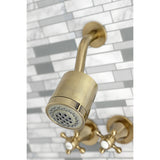 Metropolitan Triple-Handle Tub and Shower Faucet