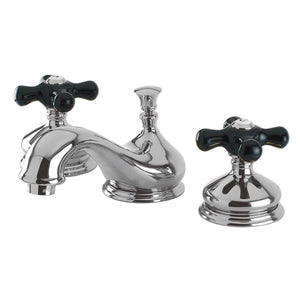 Duchess Two-Handle 3-Hole Deck Mount Widespread Bathroom Faucet with Brass Pop-Up Drain