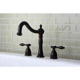 Tudor Two-Handle 3-Hole Deck Mount Roman Tub Faucet