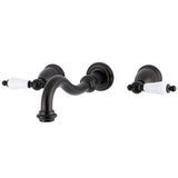 Restoration Two-Handle 3-Hole Wall Mount Roman Tub Faucet