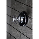 Single-Handle Wall Mount Three-Way Diverter Valve with Trim Kit