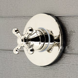 Single-Handle Wall Mount Three-Way Diverter Valve with Trim Kit