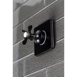 Single-Handle Wall Mount Three-Way Diverter Valve with Trim Kit