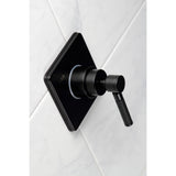 Kaiser Single-Handle Three-Way Diverter Valve with Square Trim Kit