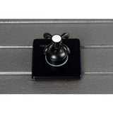 Single-Handle Wall Mount Three-Way Diverter Valve with Trim Kit