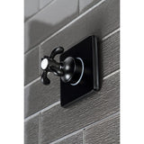 Single-Handle Wall Mount Three-Way Diverter Valve with Trim Kit